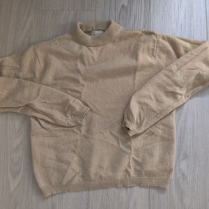 Vintage camel cashmere sweater